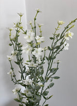 Load image into Gallery viewer, Hand-painted Black & White Wooden Vase