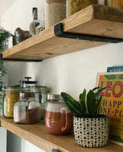 Load image into Gallery viewer, Scaffold Board Shelf MEDIUM BROWN