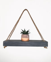 Load image into Gallery viewer, Grey Hanging Shelves