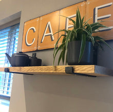 Load image into Gallery viewer, Scaffold Board Shelf MEDIUM BROWN