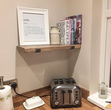 Load image into Gallery viewer, Scaffold Board Shelf MEDIUM BROWN