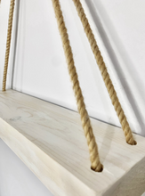 Load image into Gallery viewer, White Hanging Shelves