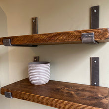 Load image into Gallery viewer, Scaffold Board Shelf DARK BROWN