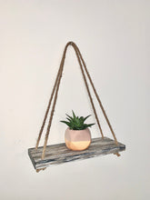 Load image into Gallery viewer, Hanging Shelf Black&White