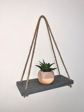 Load image into Gallery viewer, Hanging Shelf Grey