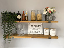 Load image into Gallery viewer, Scaffold Board Shelf MEDIUM BROWN