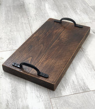 Load image into Gallery viewer, Ottoman Decorative Tray Dark Brown