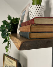 Load image into Gallery viewer, Live Edge Scaffold Board Shelves
