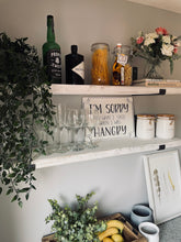 Load image into Gallery viewer, Scaffold Board Shelf DISTRESSED WHITE