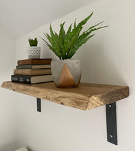 Load image into Gallery viewer, Live Edge Scaffold Board Shelves