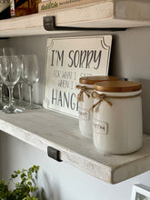 Load image into Gallery viewer, Scaffold Board Shelf DISTRESSED WHITE