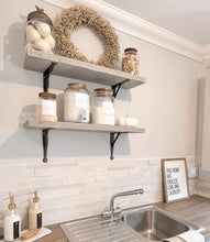 Load image into Gallery viewer, Scaffold Board Shelf DISTRESSED GREY