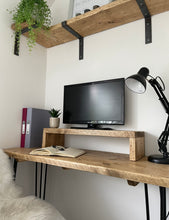 Load image into Gallery viewer, Monitor Stand | PC Riser Made Of Scaffold Boards