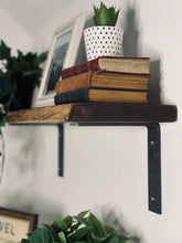 Load image into Gallery viewer, Live Edge Scaffold Board Shelves