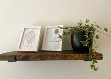 Load image into Gallery viewer, Scaffold Board Shelf DARK BROWN