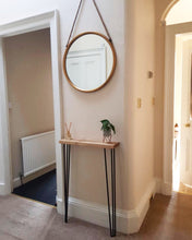 Load image into Gallery viewer, Rustic console table
